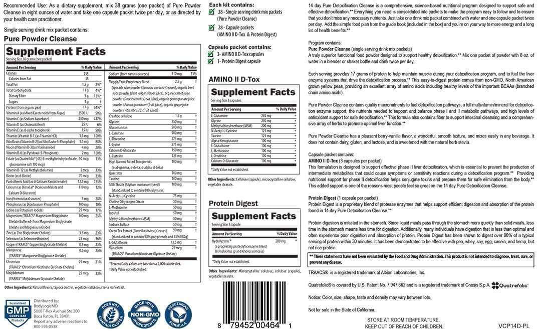 14 Days Pure Detoxification Cleanse - Image 2