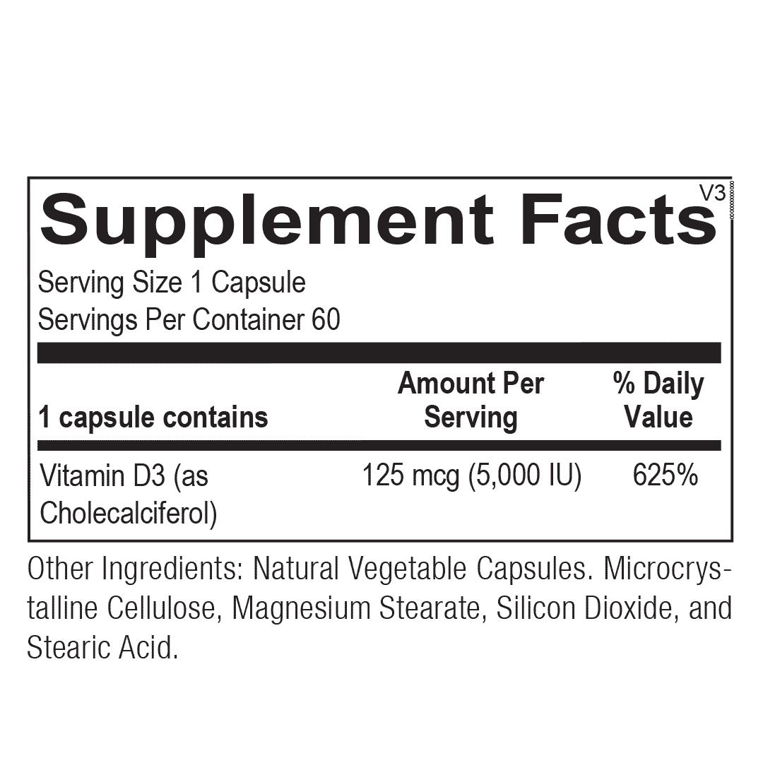 Vitamin D 5000 IU - Image 3