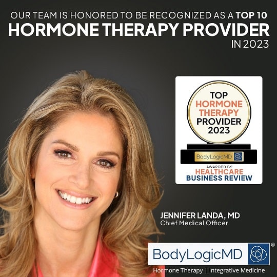BodyLogicMD Named as a Top 10 Hormone Replacement Therapy Provider of 2023