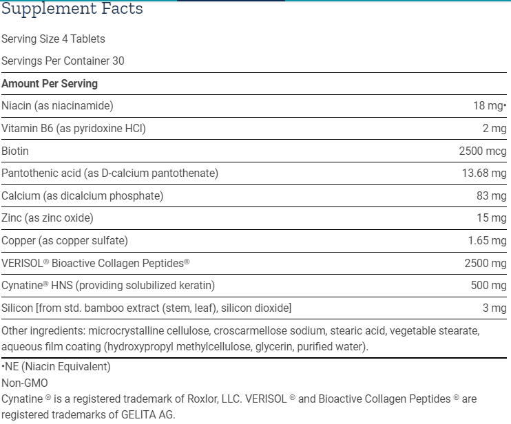 Hair, Skin & Nails Collagen Plus Formula - Image 2